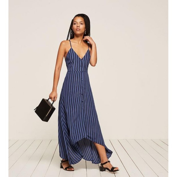 Reformation Dresses & Skirts - Reformation Savanah Dress in Easy Going Blue